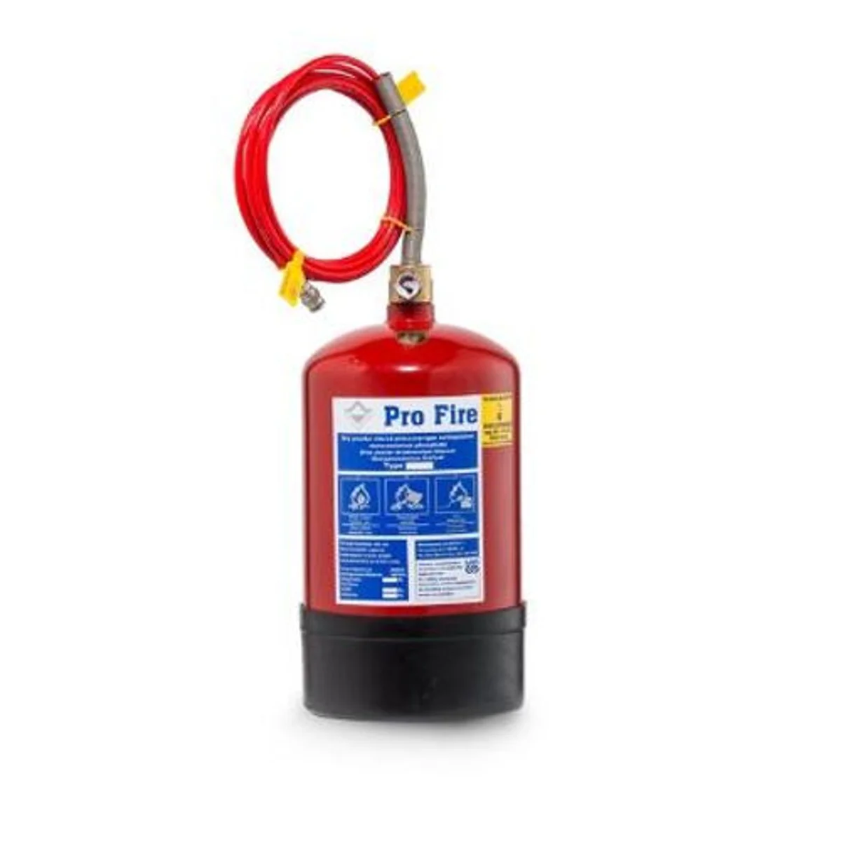 Fire extinguisher - Fire suppression with tube